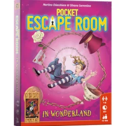 Buitenspelen & Spelletjes-999 Games  Pocket Escape Room: in Wonderland