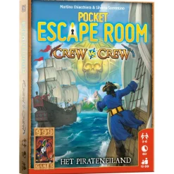 Buitenspelen & Spelletjes-999 Games  Pocket Escape Room: Crew vs Crew