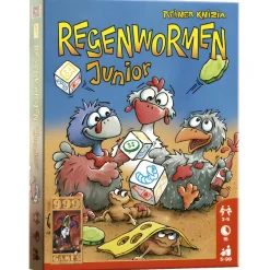 Buitenspelen & Spelletjes-999 Games  Regenwormen Junior dobbelspel