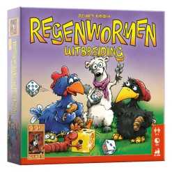 Buitenspelen & Spelletjes-999 Games  Regenwormen uitbreiding dobbelspel