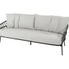 4 Seasons Outdoor  Calpi loungebank anthracite zwart< Tuinbanken