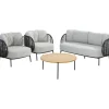 4 Seasons Outdoor  Fabrice Yoga ø 73 cm loungeset< Loungesets