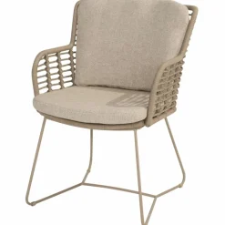 4 Seasons Outdoor  Fabrice dining tuinstoel latte< Tuinstoelen