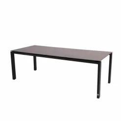 4 Seasons Outdoor  Goa HPL tuintafel dark grey< Tuintafels