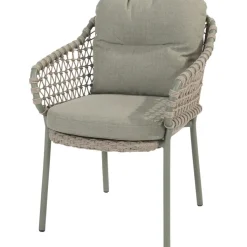 Tuinsets-4 Seasons Outdoor  Prado Ellips 240 x 115 cm Jura 6 tuinset green