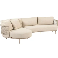 Loungesets-4 Seasons Outdoor  Sardinia Chaise loungeset latte