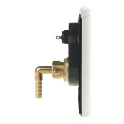 Tankdoorvoeren & Afvoerpluggen-ABL Water in- en uitvoerdoos wit