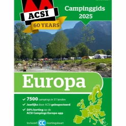 Acsi Europa campinggids 2025< Reisboeken & Kaarten