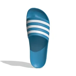 Badslippers|Slippers-adidas Adilette Aqua slippers solar blue cloud white