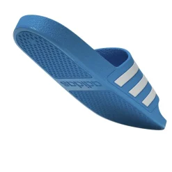 Badslippers|Slippers-adidas Adilette Aqua slippers solar blue cloud white