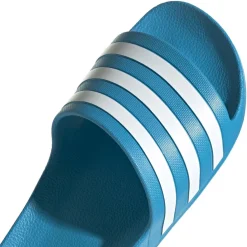 Badslippers|Slippers-adidas Adilette Aqua slippers solar blue cloud white