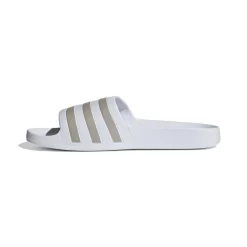 adidas Adilette Aqua slippers cloud white platinum metallic< Badslippers|Slippers