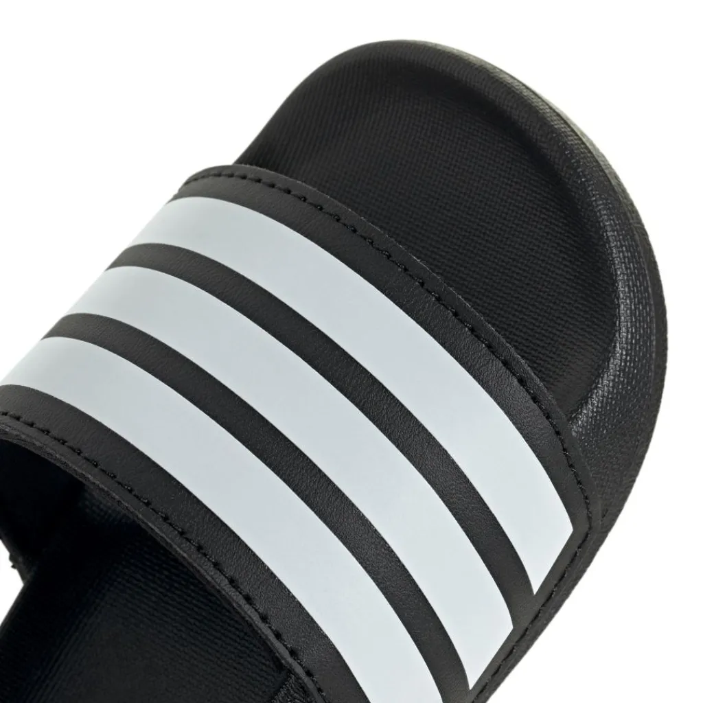 Badslippers|Slippers-adidas Adilette Estrap slippers junior peuter black