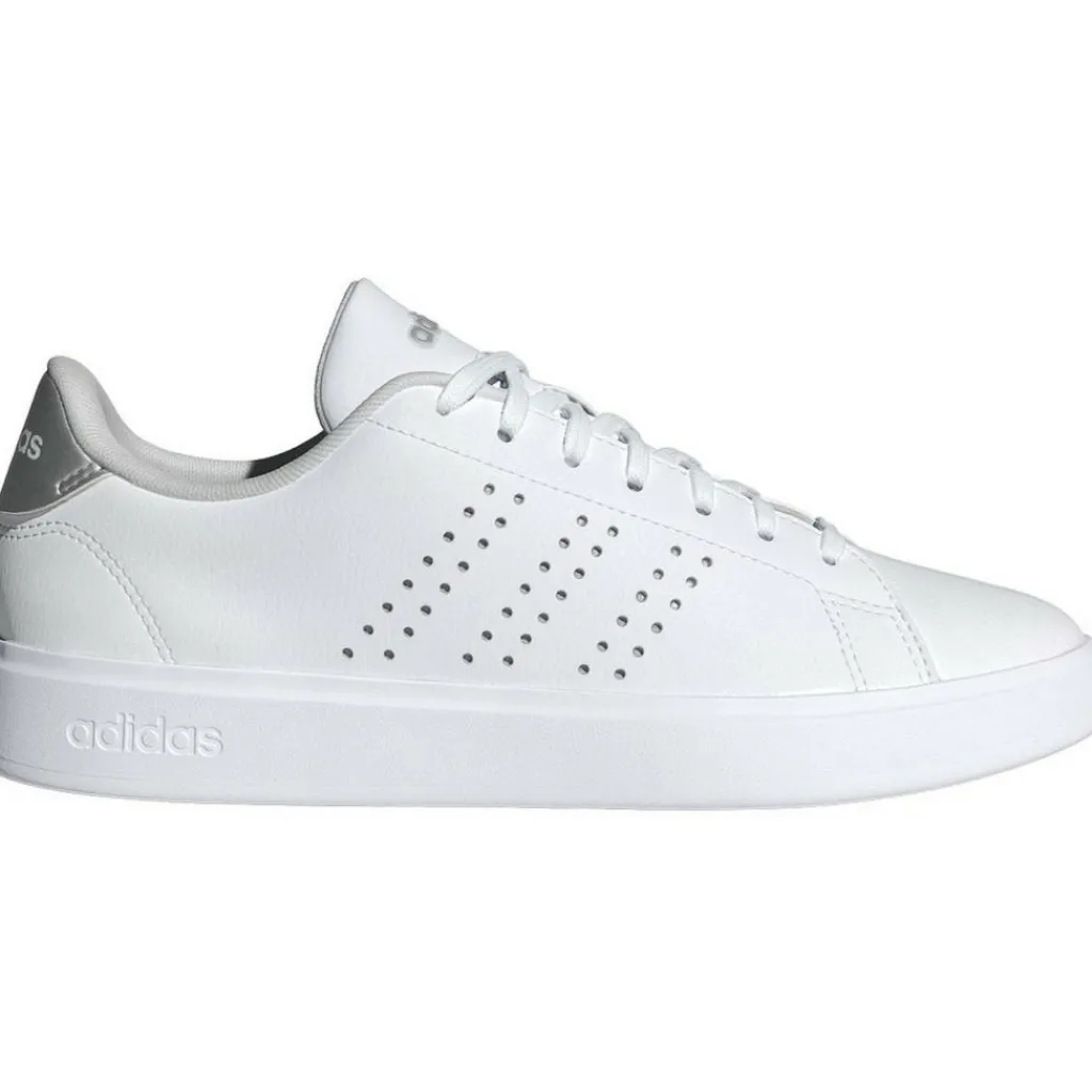 Schoenen-adidas Advantage 2.0 schoenen dames cloud white grey two silver metallic