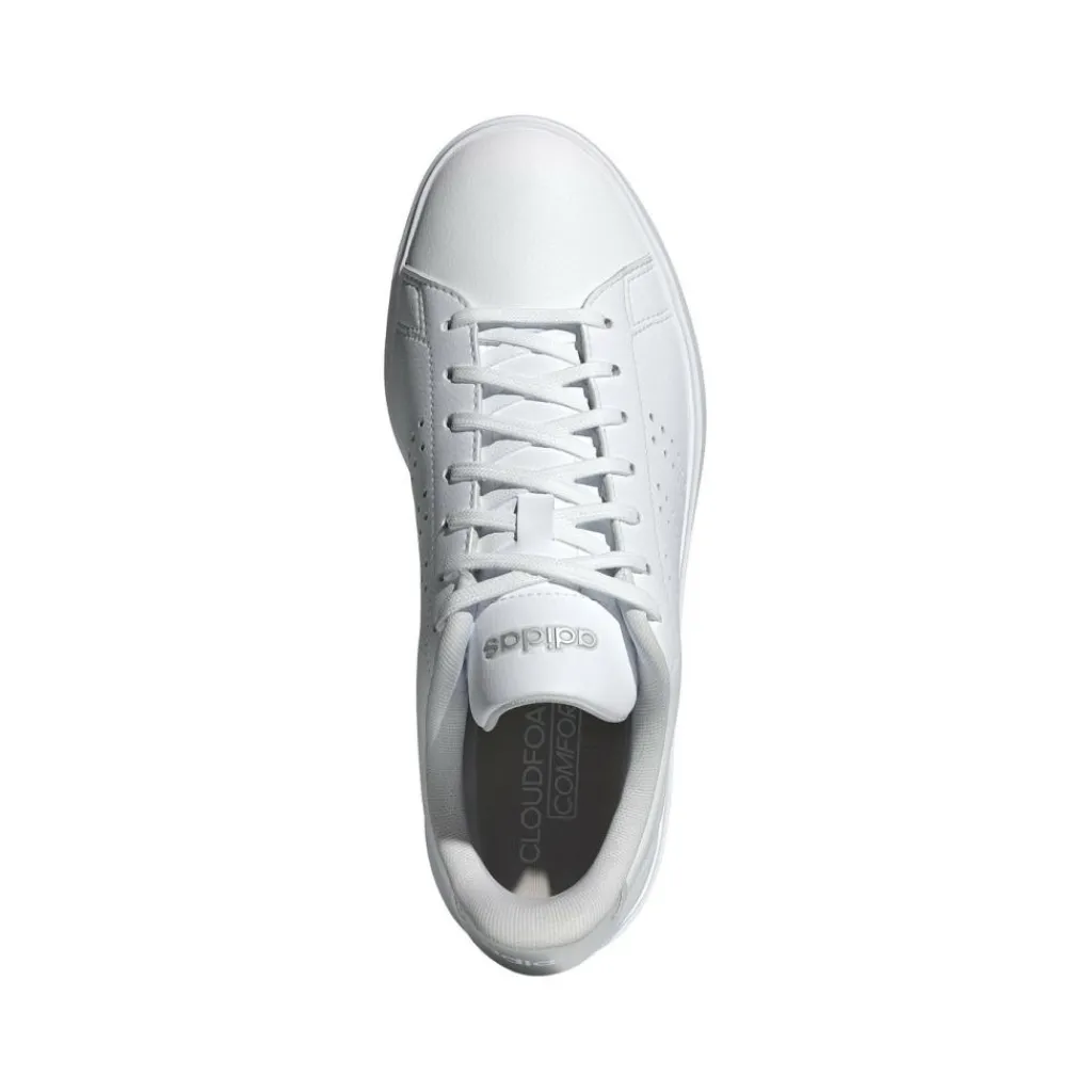 Schoenen-adidas Advantage 2.0 schoenen dames cloud white grey two silver metallic