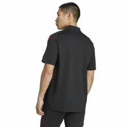 adidas Ajax Tiro 25 polo heren black white bold red< Voetbalkleding