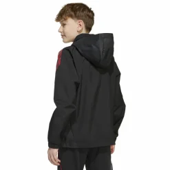 Voetbalkleding-adidas Ajax Tiro 25 trainingsjack junior black