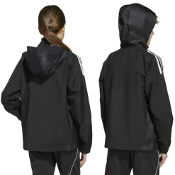 Voetbalkleding-adidas Ajax Tiro 25 trainingsjack junior black