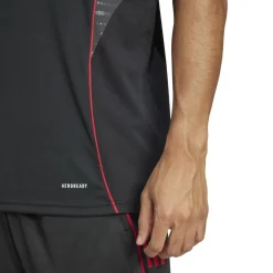 Voetbalkleding-adidas Ajax Tiro 25 voetbalshirt heren black white bold red