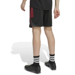 Voetbalkleding-adidas Ajax Tiro 25 voetbalbroekje junior black white bold red