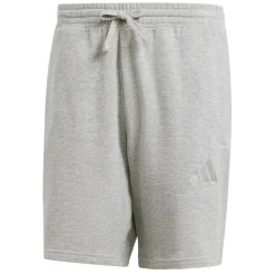 Broeken-adidas ALL SZN French Terry short heren medium grey heather