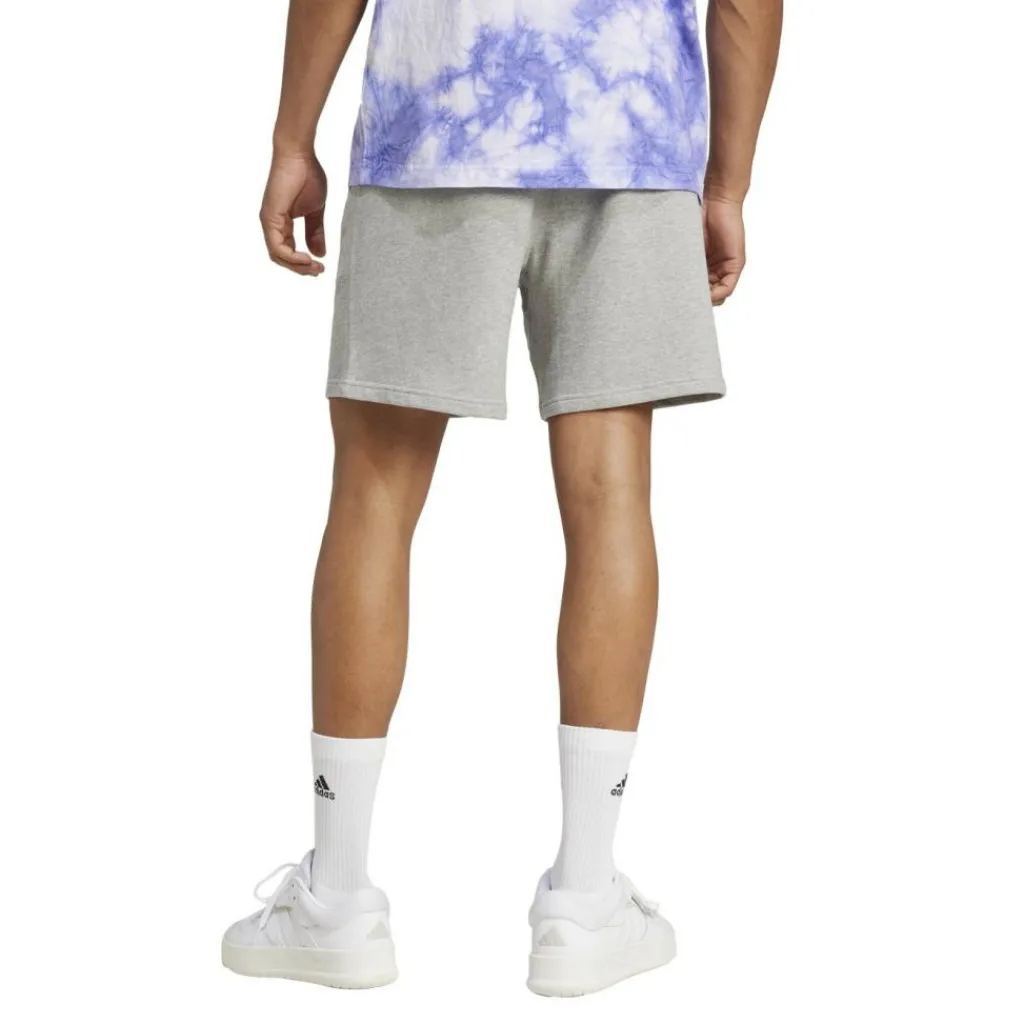 Broeken-adidas ALL SZN French Terry short heren medium grey heather