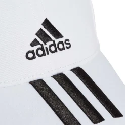 adidas Baseball 3-Stripes Twill tennispet junior white< Tenniskleding