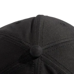 Tenniskleding-adidas Baseball 3-Stripes Twill tennispet black - L