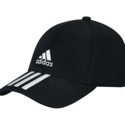 Tenniskleding-adidas Baseball 3-Stripes Twill tennispet junior black