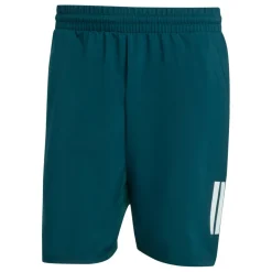 Tenniskleding-adidas Club Climacool 3-Stripes tennisshort heren aurora ivy