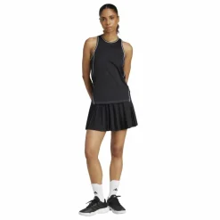 Tenniskleding-adidas Club Pleated tennisrokje dames black