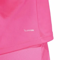 adidas Club 3-stripes tennisshirt dames lucid pink< Tenniskleding