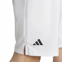 Tenniskleding-adidas Club 3-stripes tennisshort heren white