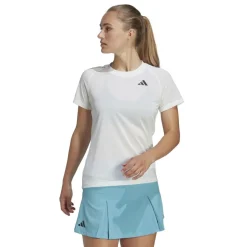 adidas Club tennisshirt dames white< Tenniskleding
