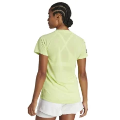 adidas Club tennisshirt dames pulse lime< Tenniskleding