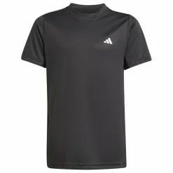 Tenniskleding-adidas Club tennisshirt junior black