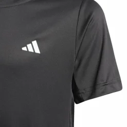 Tenniskleding-adidas Club tennisshirt junior black