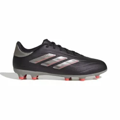 Voetbalschoenen-adidas Copa Pure 2 League FG voetbalschoenen junior aurora black platinum metallic turbo