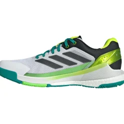 adidas Crazyquick Boost padelschoenen heren cloud white core black lime burst< Padelschoenen