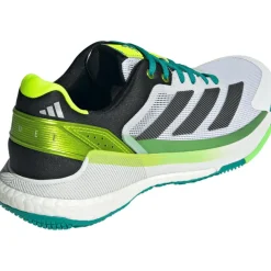 adidas Crazyquick Boost padelschoenen heren cloud white core black lime burst< Padelschoenen