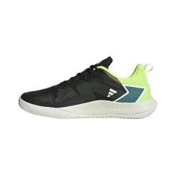 Tennisschoenen-adidas Defiant Speed Clay tennisschoenen heren core black off white bright royal