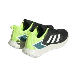 Tennisschoenen-adidas Defiant Speed Clay tennisschoenen heren core black off white bright royal