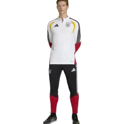 adidas Duitsland 26 Tiro trainingsshirt heren white< Voetbalkleding