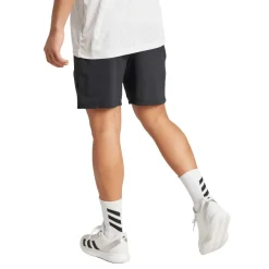 Tenniskleding-adidas Ergo tennisshort heren black