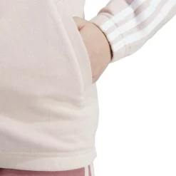 Truien & Vesten-adidas Essentials 3-Stripes vest junior sandy pink white