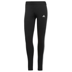 adidas Essentials 3-Stripes sportlegging dames black  white< Sportbroek
