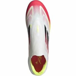 Voetbalschoenen-adidas F50 League FG MG voetbalschoenen heren cloud white core black solar yellow