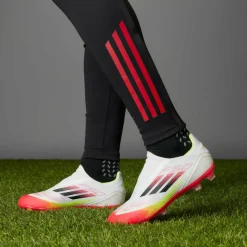 Voetbalschoenen-adidas F50 League FG MG voetbalschoenen heren cloud white core black solar yellow