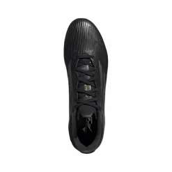 Voetbalschoenen-adidas F50 League FG MG voetbalschoenen heren core black iron metallic gold metallic