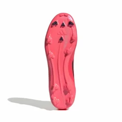 adidas F50 League Mid-cut FG MG voetbalschoenen turbo aurora black platinum metallic< Voetbalschoenen